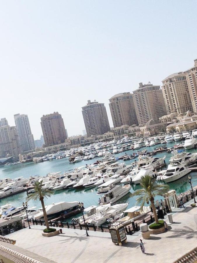 Luxury 2 Bedroom Apt In The Pearl With Marina View ドーハ エクステリア 写真