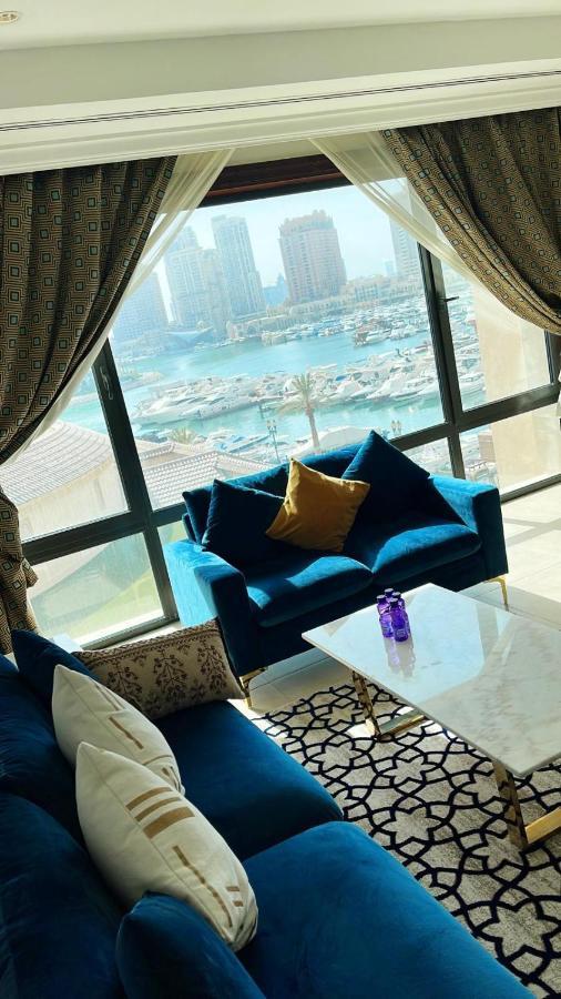 Luxury 2 Bedroom Apt In The Pearl With Marina View ドーハ エクステリア 写真